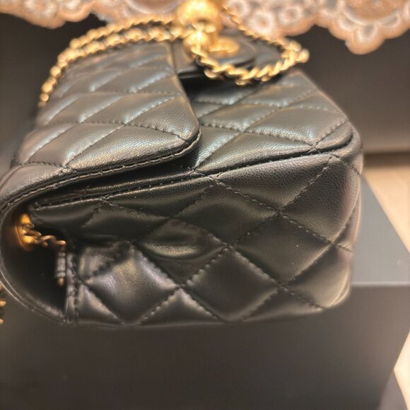 Chanel classic black love bag - Picture 4 of 10